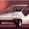 Fiat Citycar, 1972 - Design Sketch